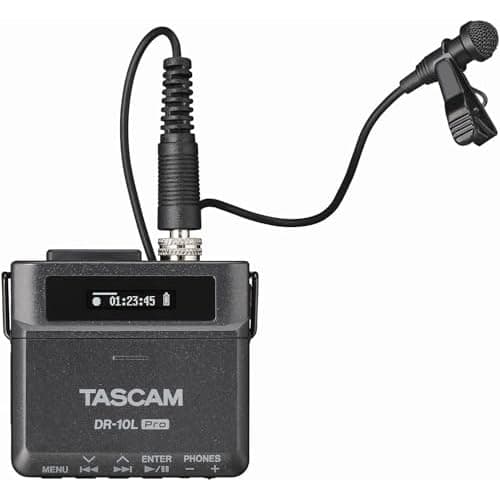 Tascam DR-10L Pro – Enregistreur lavalier numérique compact