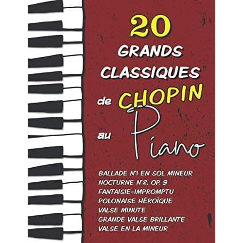 20 grands classiques de Chopin au piano