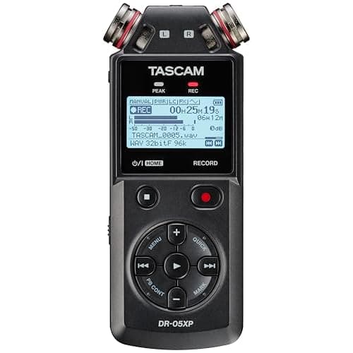 Tascam DR-05X – Enregistreur stéréo portable USB 2×2