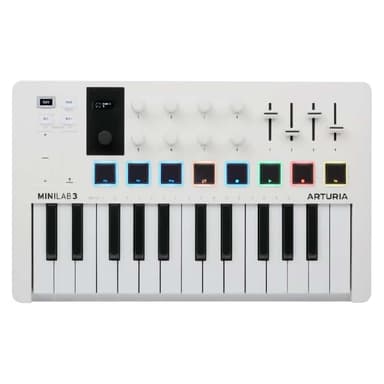 Arturia MiniLab 3 – Clavier maître compact 25 touches USB-C