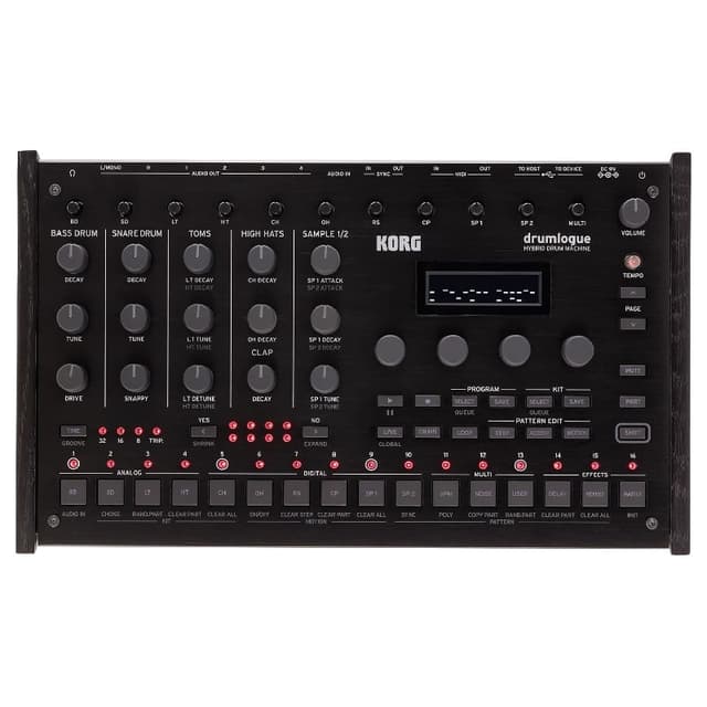 Korg Drumlogue – Boîte à rythmes hybride