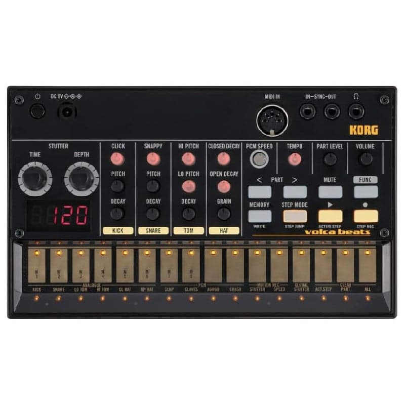 Korg Volca Beats – Boîte à rythmes analogique compacte