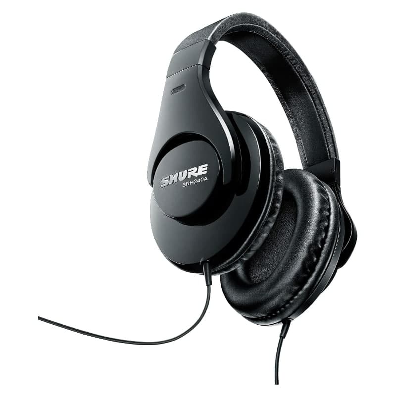 Shure SRH240A – Casque fermé pas cher pour monitoring