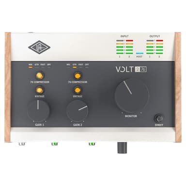 Universal Audio Volt 276 – Interface audio USB-C 2 entrées / 2 sorties