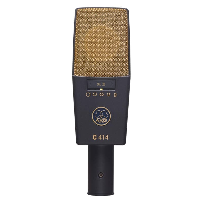 AKG C414 XLII – Micro studio large diaphragme doré