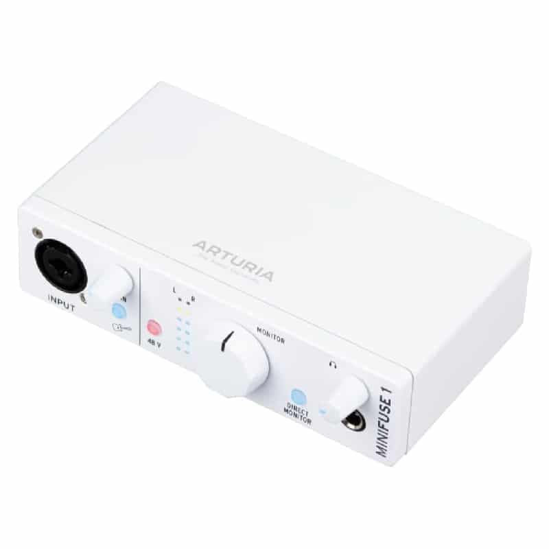 Arturia MiniFuse 1 – Interface audio USB-C 1 entrée / 2 sorties