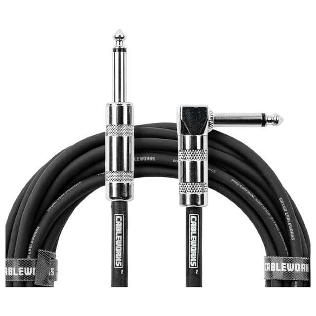 Gator CBW-BKLINST-CBLE-RA-10 – Câble instrument 3m droit/angle