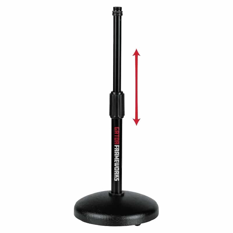 Gator Frameworks GFW-MIC-0501 – Support de micro de bureau