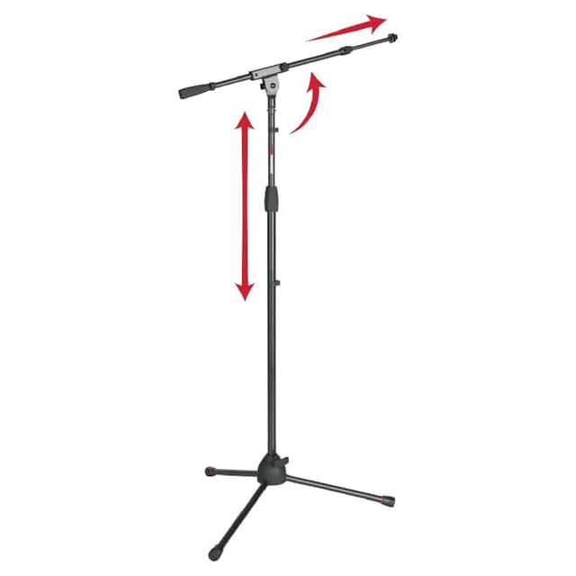 Gator GFW-MIC-2020 – Pied de micro girafe premium