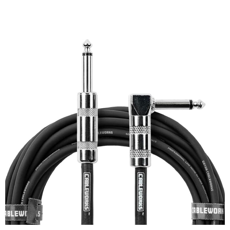 Gator GCWB-INS-05RA – Câble instrument 1,5 m droit/angle