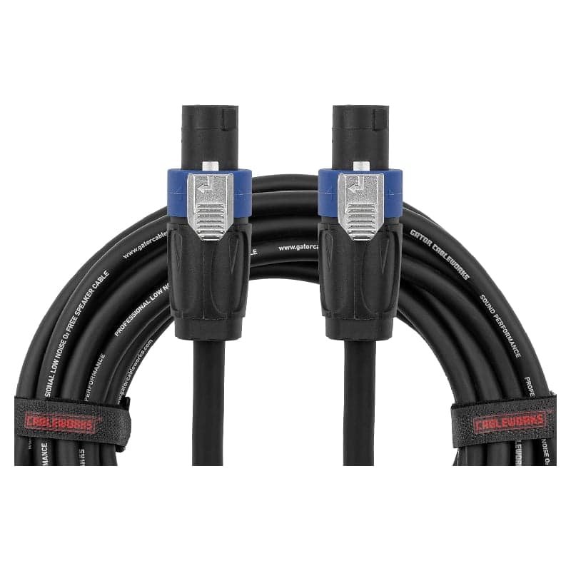 Gator GCWC-SPK-03-2TL – Câble haut-parleur 90 cm droit