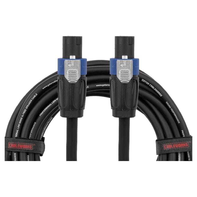 Gator GCWC-SPK-06-2TL – Câble haut-parleur 1,8 m speakON
