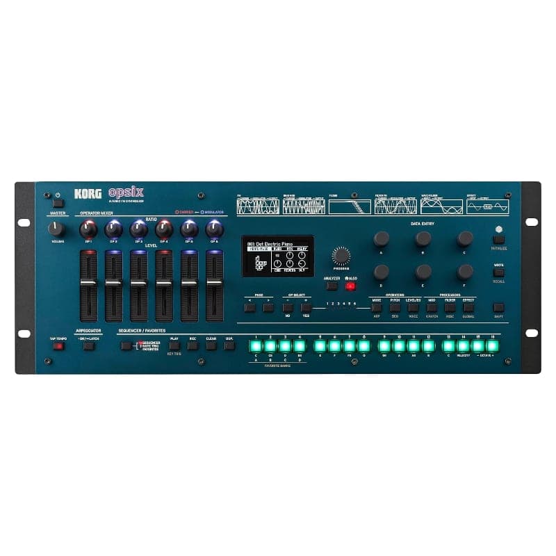 Korg opsix module – Synthétiseur FM desktop 6 opérateurs