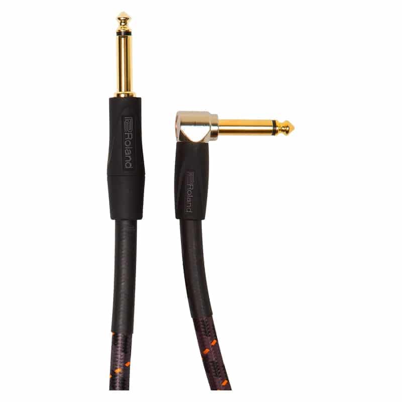 Roland RIC-G10A câble instrument 3 m jack droit/coudé