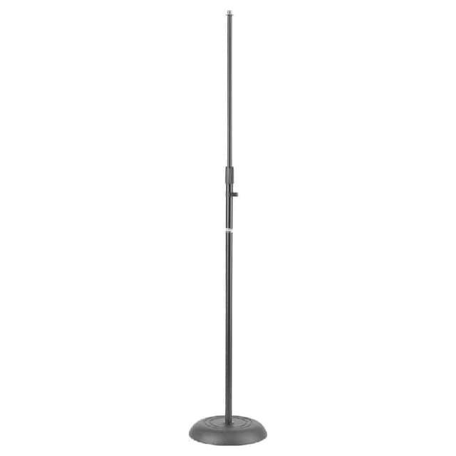 Stagg MIS-1120BK – Pied de micro droit à embase ronde