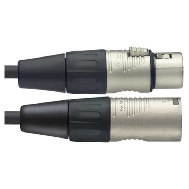 Stagg NMX6 – Câble micro XLR 6 m
