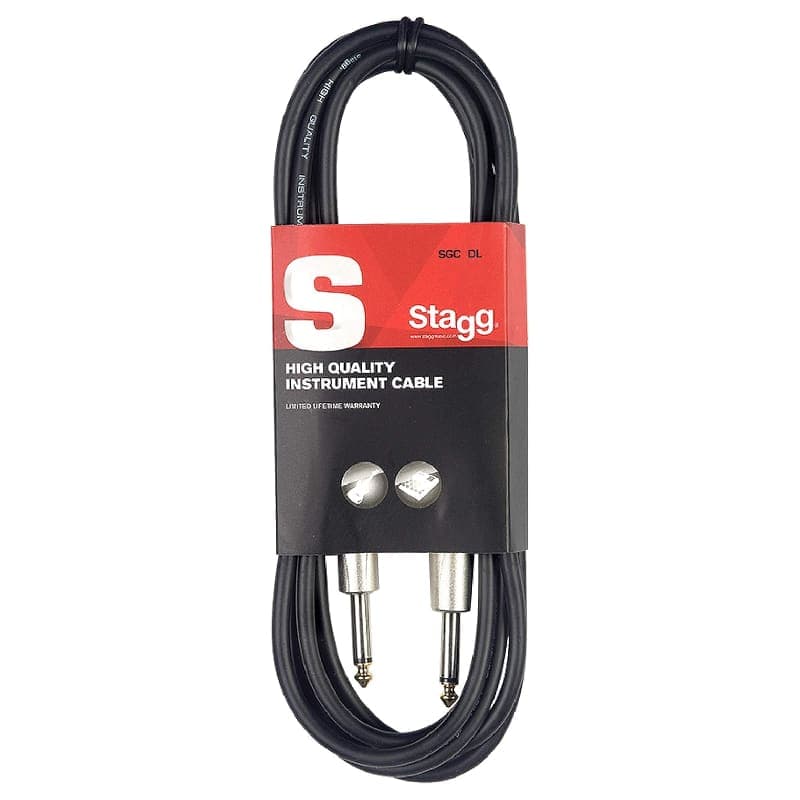 Stagg SGC6DL Câble jack/jack 6 m