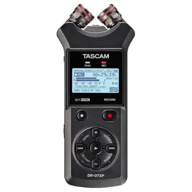Tascam DR-07XP – Enregistreur pro 32-bit float portable