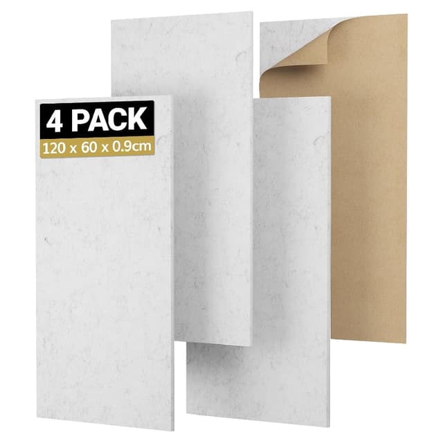 Tonor panneaux acoustiques 4 pièces 120×60 cm