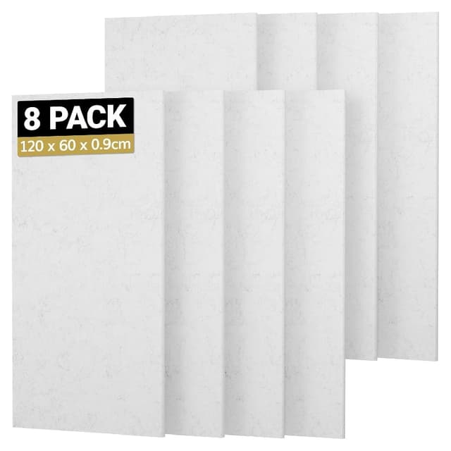 Tonor panneaux acoustiques 8 pièces 120×60 cm
