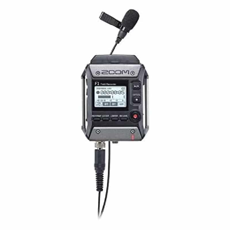 Zoom F1-LP – Enregistreur ceinture avec micro lavalier