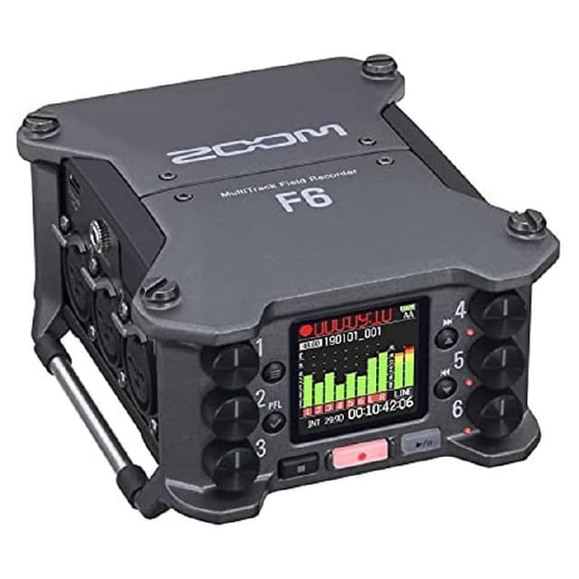 Zoom F6 – Enregistreur 6 entrées 32-bit float