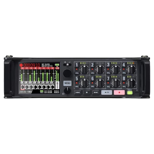 Zoom F8n Pro – Enregistreur 8 entrées 32-bit float