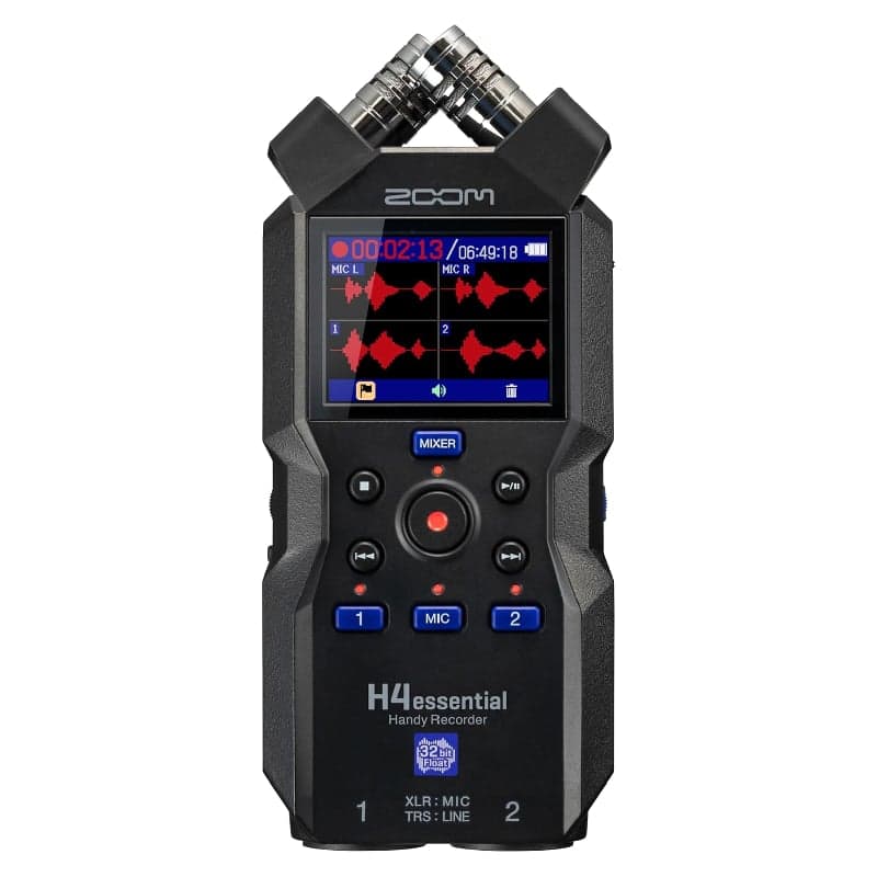 Zoom H4essential – Enregistreur 4 pistes simplifié