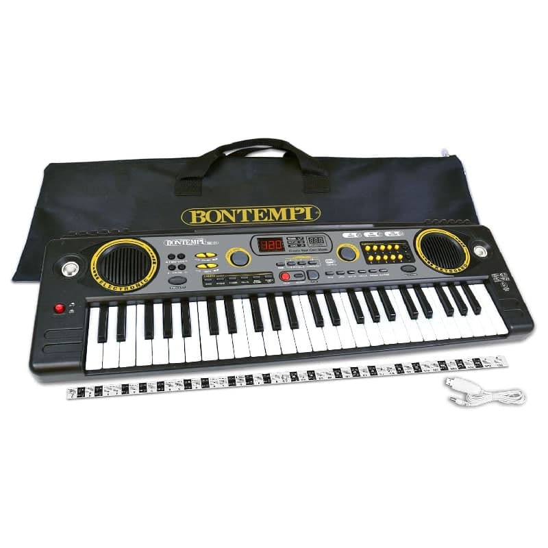 Clavier enfant 49 touches Bontempi HarmonyTouch Noir