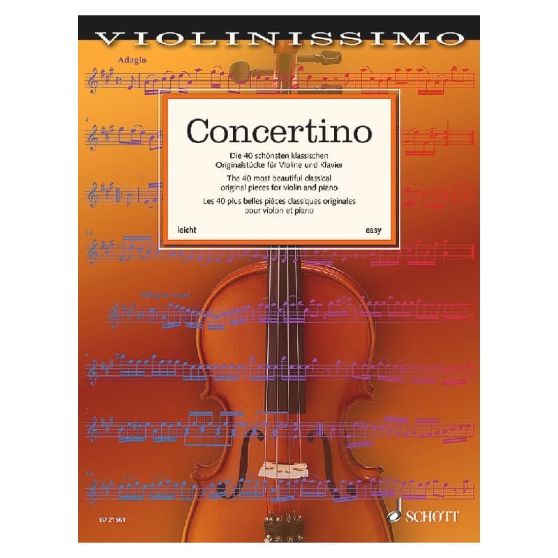 Concertino 40 pièces classiques originales