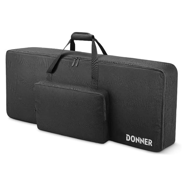 Donner sac de transport rembourré pour clavier 61 touches