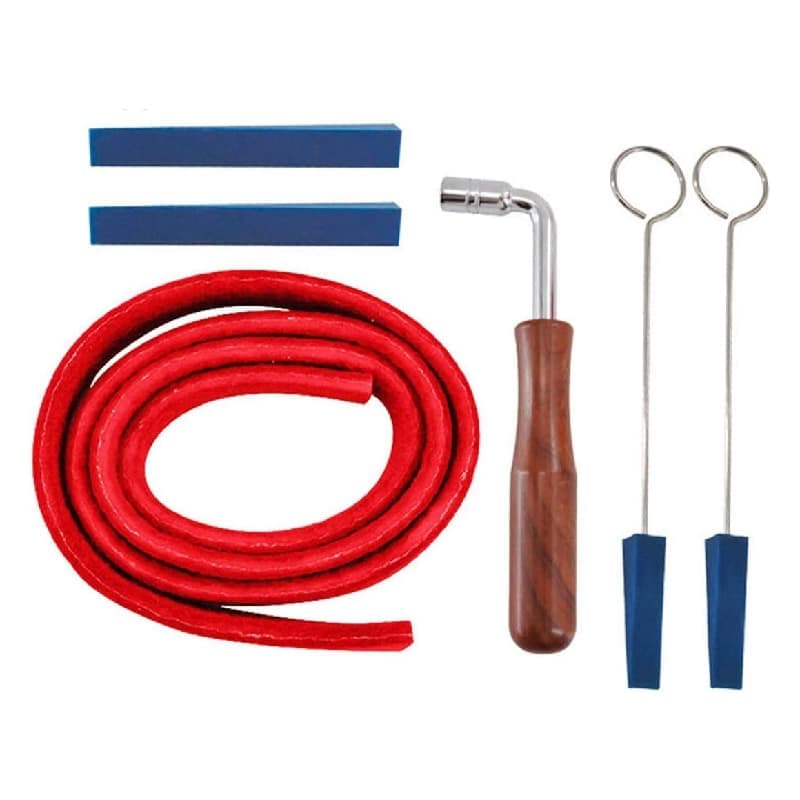 Kit accordage piano 6 pièces – Marteau, sourdines et bande