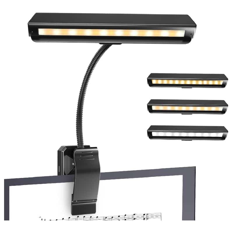 Lampe de pupitre BrightArk 19 LED – USB-C, 3 couleurs