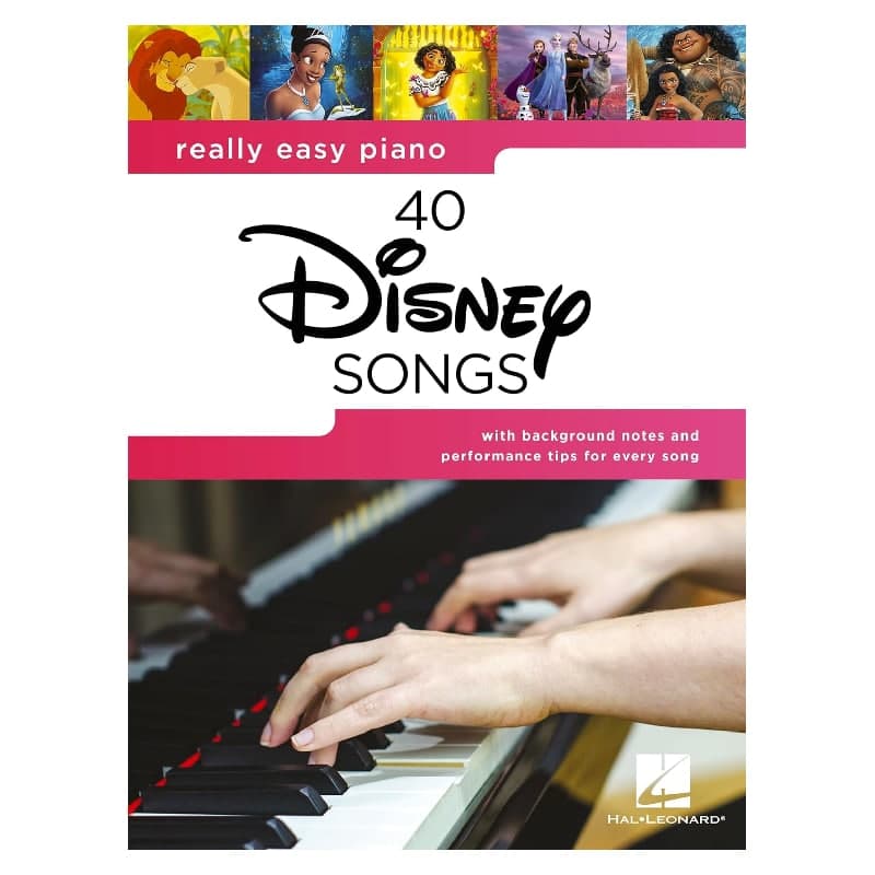 Partitions piano Disney faciles – 40 chansons