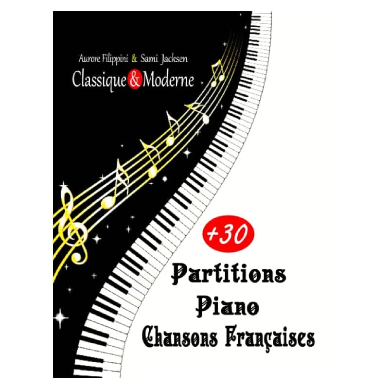 Partitions piano chansons françaises pour débutants