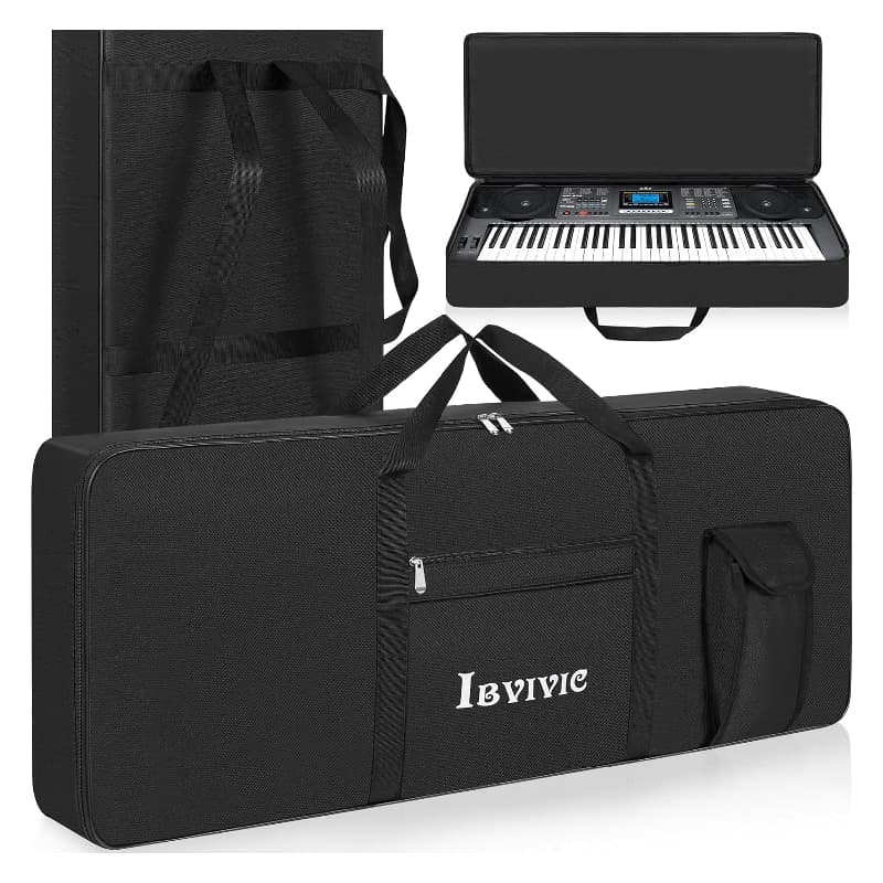 Sac de transport pour clavier 61 touches – rembourré 10 mm