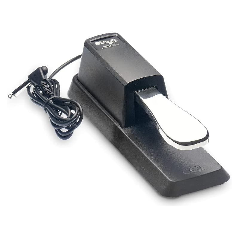 Stagg 21203 – Pédale de sustain pour piano et clavier électronique