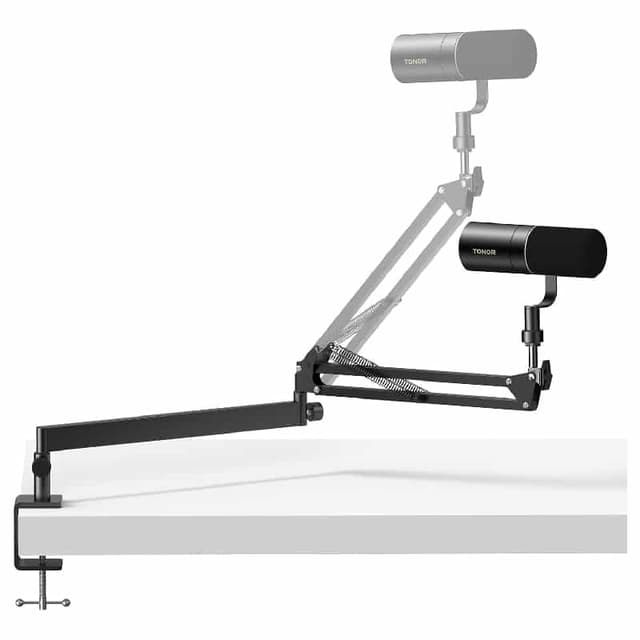 TONOR T20LP – Bras de microphone ajustable pour studio