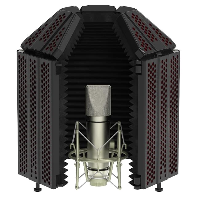 Bouclier d’isolation microphone MIS02 – Filtre acoustique renforcé