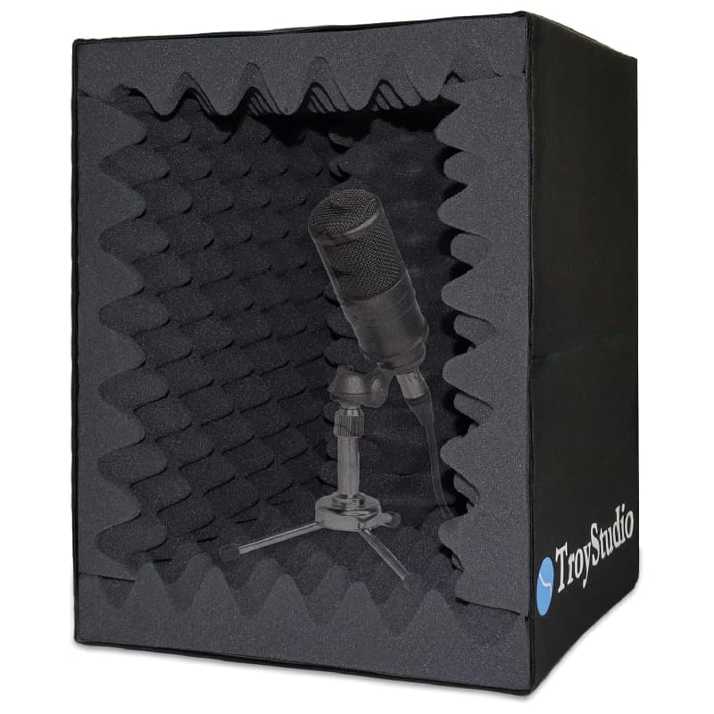 Cabine vocale portable BXI S – Filtre anti-réflexion compact