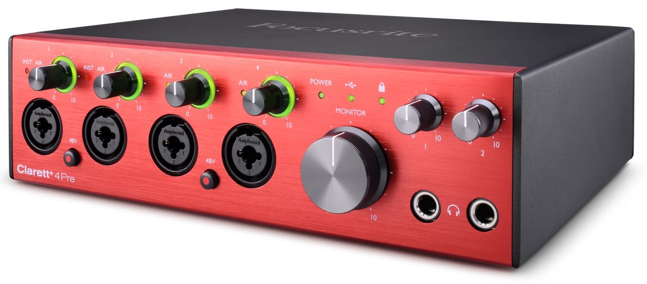 Focusrite Clarett+ 4Pre