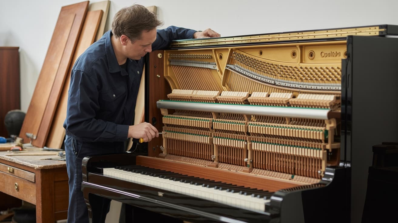 Démonter un piano droit : mode d’emploi