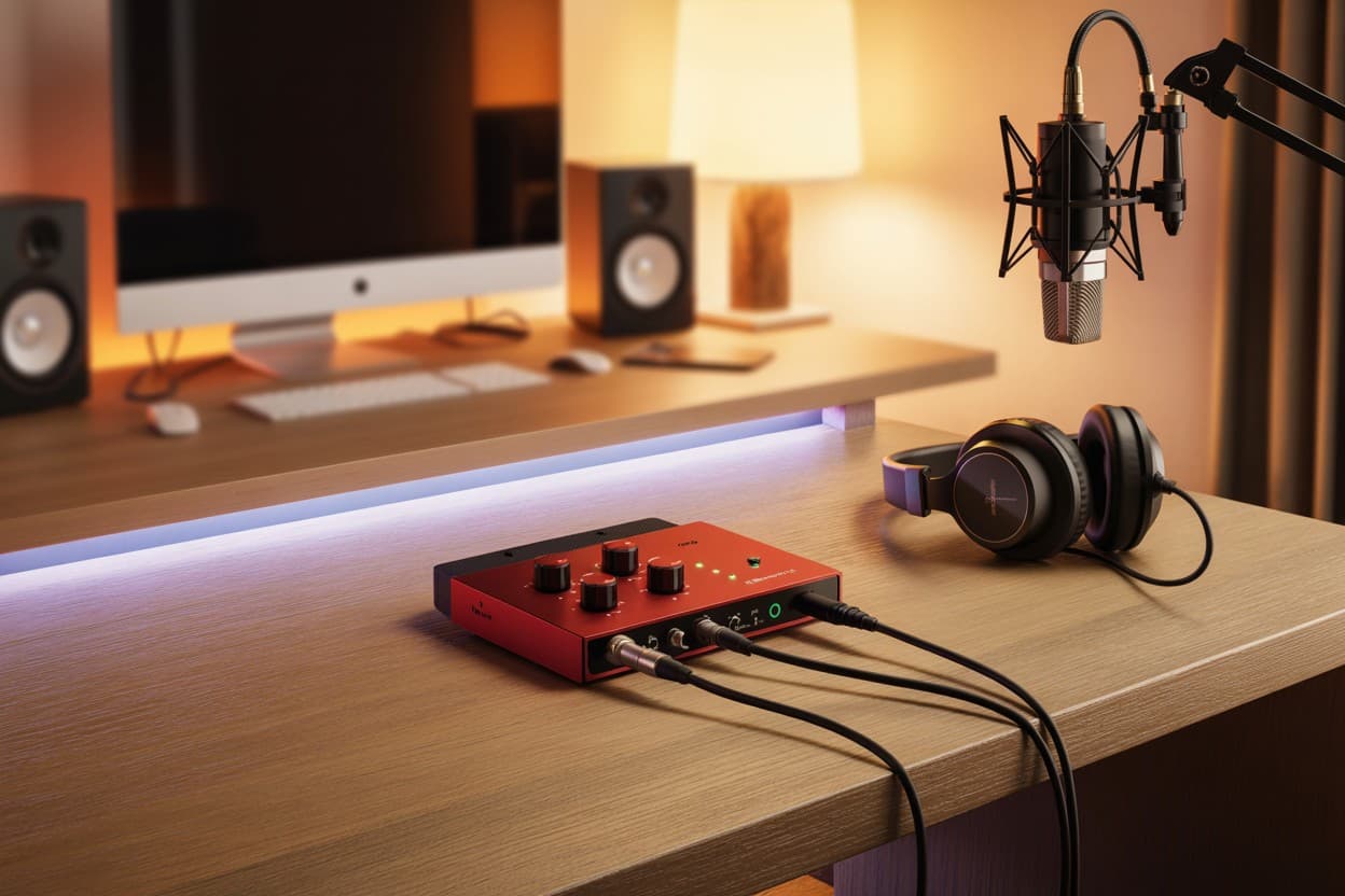 Focusrite Scarlett 2i2, Solo et 4i4 : quelle interface choisir ?
