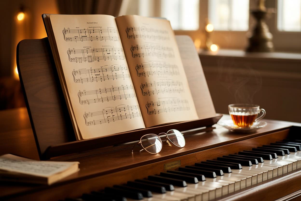 Lire une partition de piano : méthode progressive pour débutants