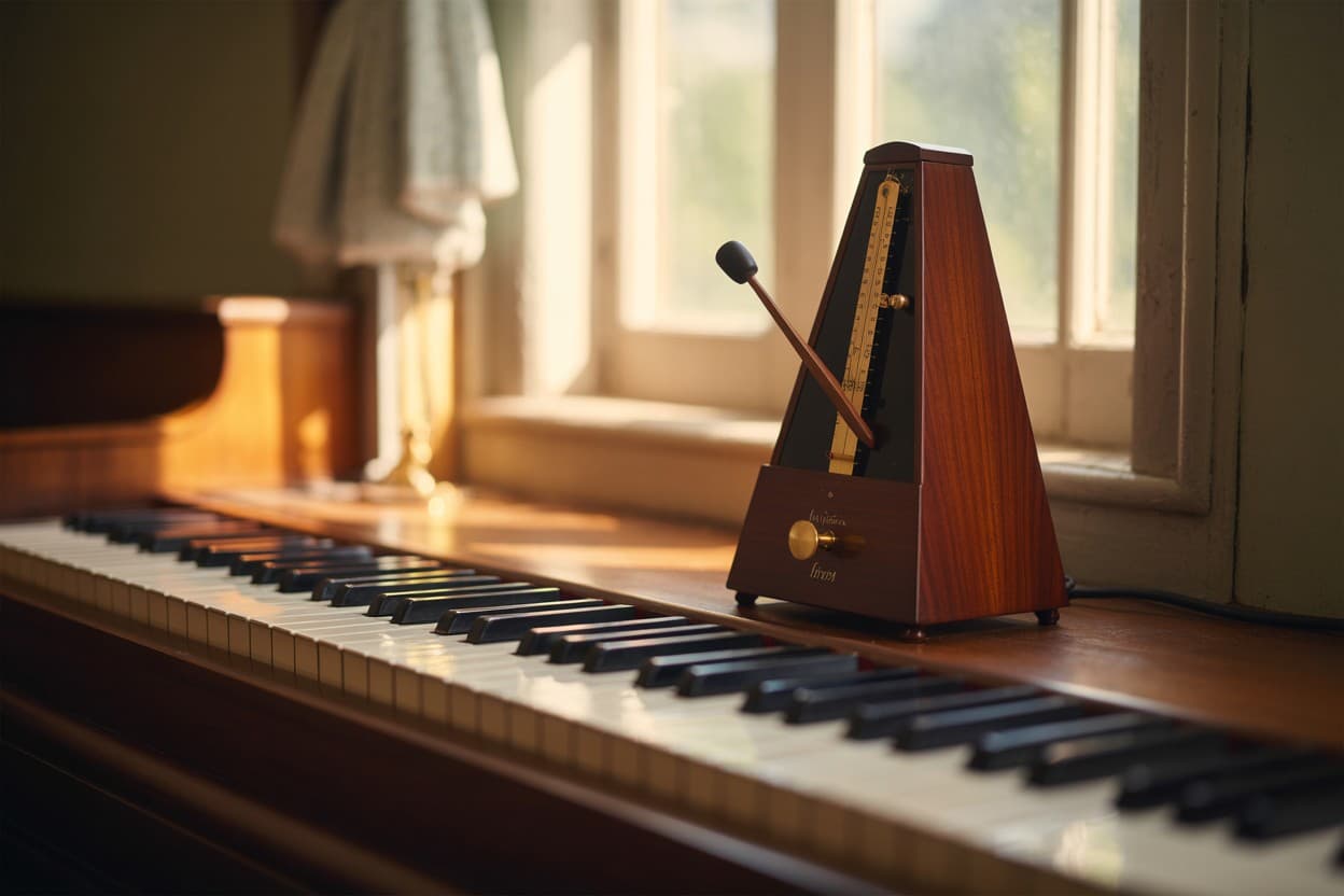 Métronome pour piano : lequel choisir et comment bien travailler avec