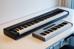 Piano 88 ou 61 touches : Comment choisir le bon clavier ?