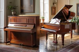 Piano droit ou piano à queue : lequel choisir selon votre espace et votre niveau ?