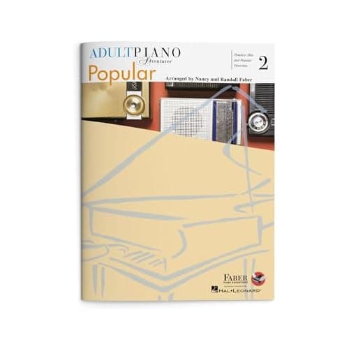 Adult Piano Adventures Popular Book 2, tubes pop et films arrangés