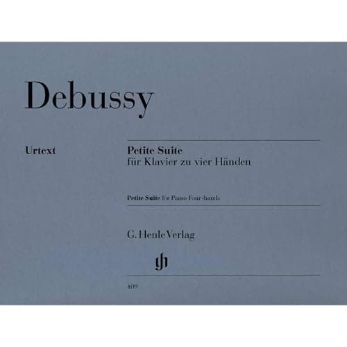 Petite Suite de Debussy pour piano à quatre mains, édition Henle