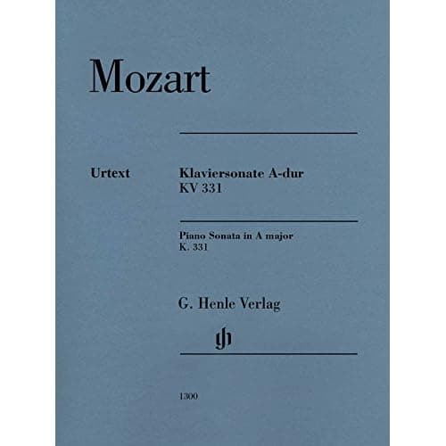 Sonate pour piano en la majeur KV 331 de Mozart (Marche turque), Henle